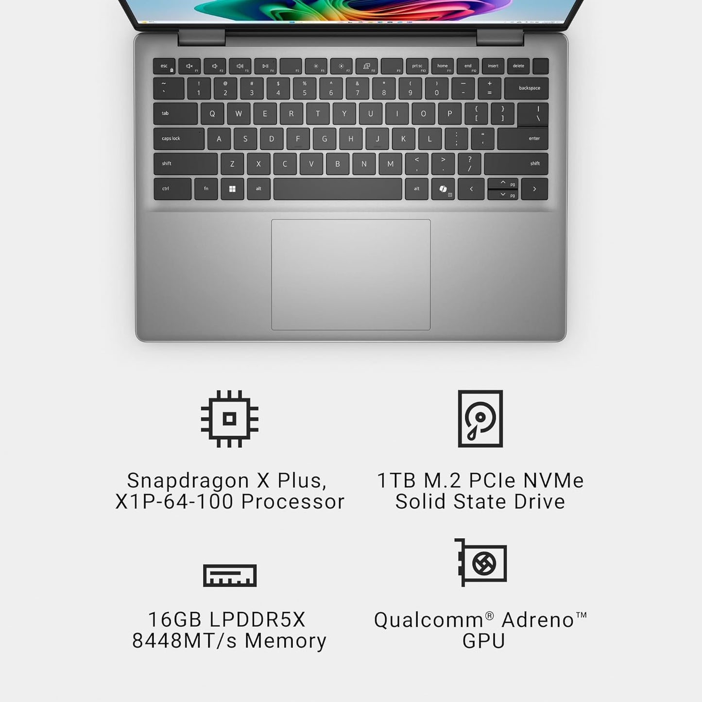 Dell i5441-SX10041GRY-PUS Inspiron 14" Copilot+ AI Laptop