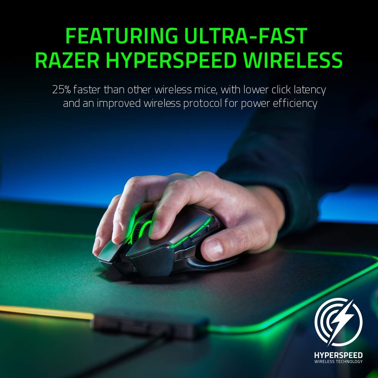 Razer Basilisk Ultimate HyperSpeed Wireless Gaming Mouse