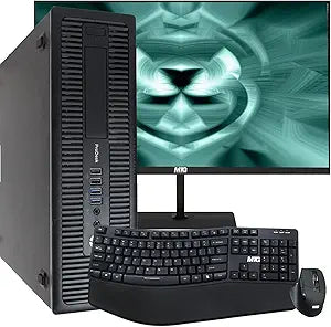 HP Elite 800G1 Desktop i5 4th Gen 8GB 500GB HDD + 22" Monitor