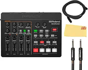 Roland AUS-VRC-01-COMBO-STD AeroCaster Bundle with Cables
