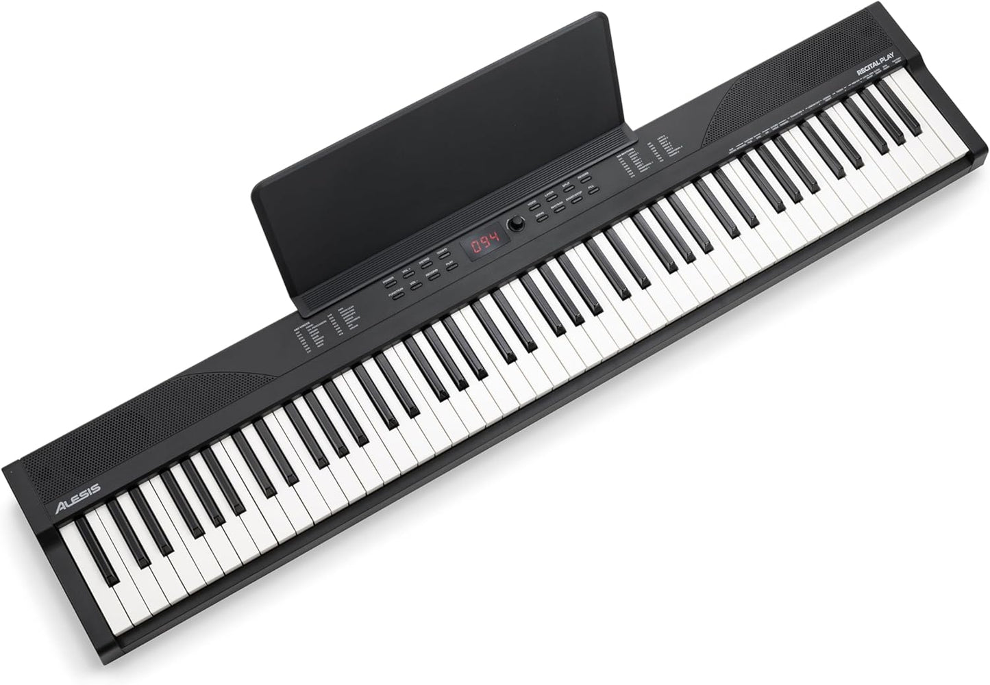 Alesis RECITAL PLAY 88-Key Digital Piano Keyboard Bundle