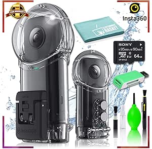 Insta360 FHSKSZFSSA02 Dive Case & 64GB Card Bundle