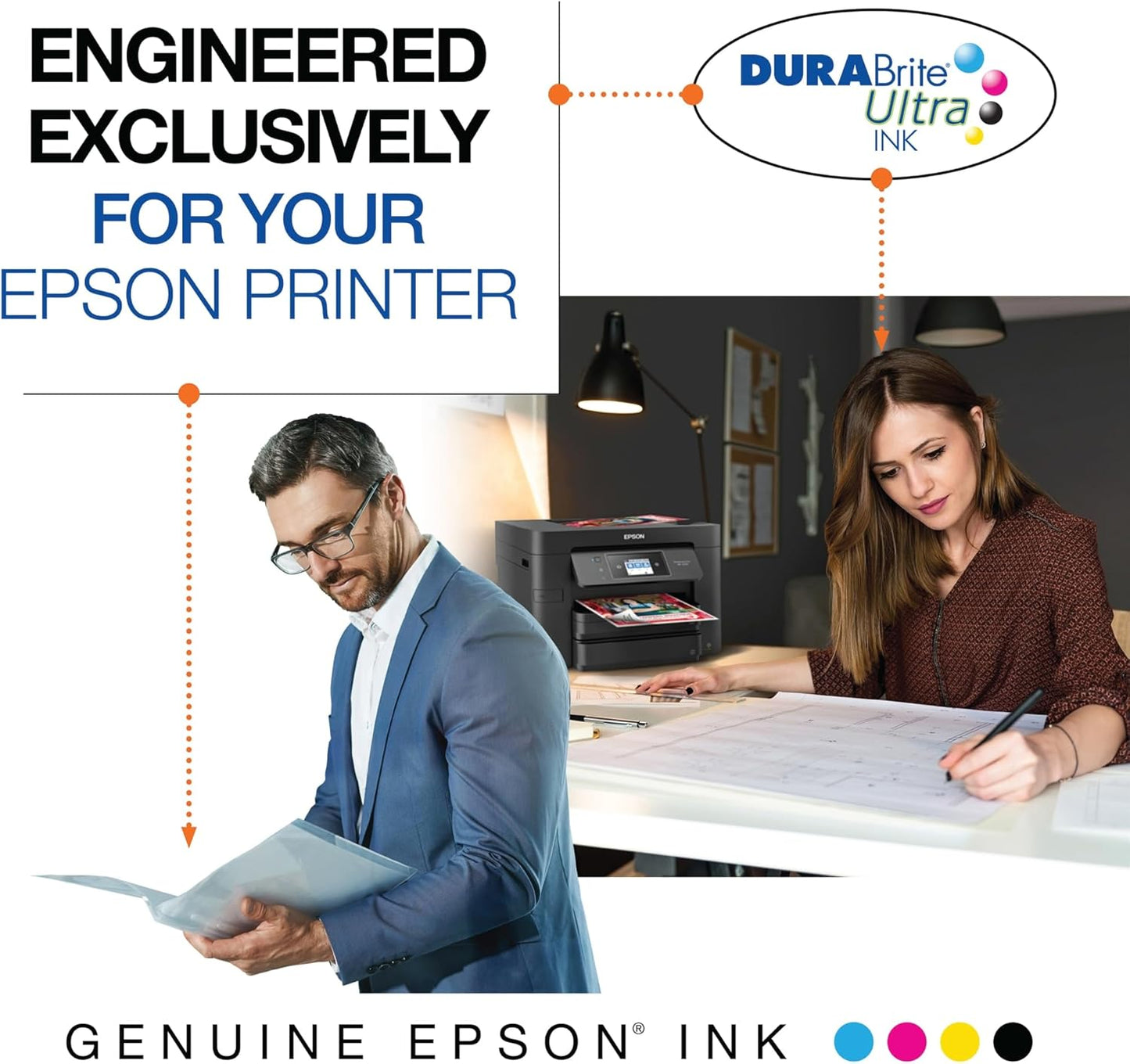 Epson T802520-S 802 DURABrite Color Ink Combo Pack