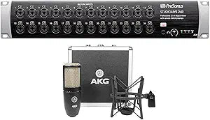 PreSonus STUDIOLIVE 24R Digital Rack Mixer with AKG Mic