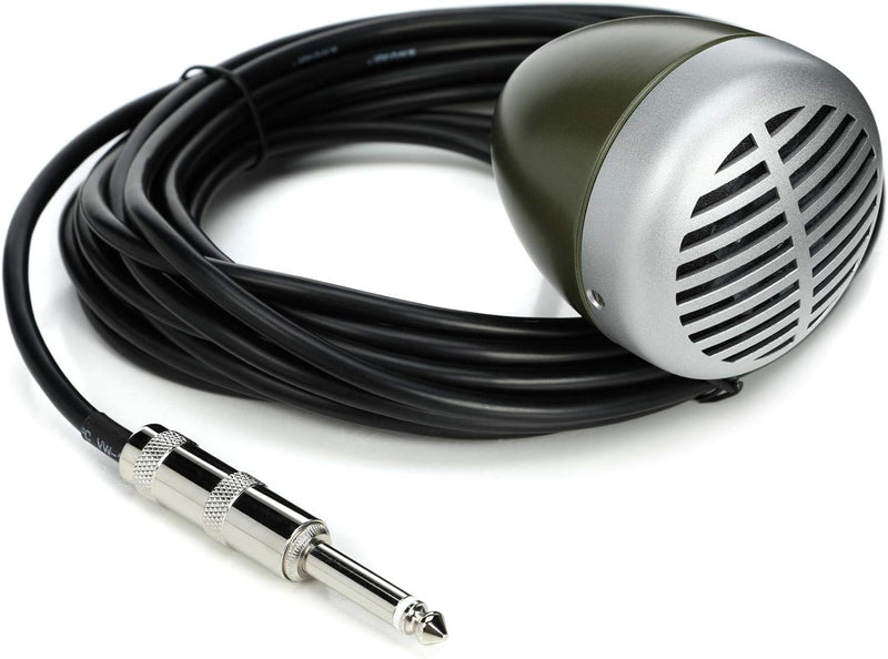 Shure 520DX Green Bullet Harmonica Microphone — main product image