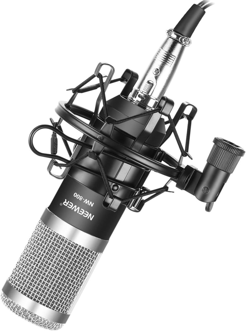 Neewer 40092174 Cardioid Studio Condenser Microphone Set — main product image