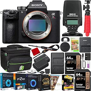 Sony E12SNILCE7RM3AB a7R III Full-Frame Mirrorless Camera Bundle