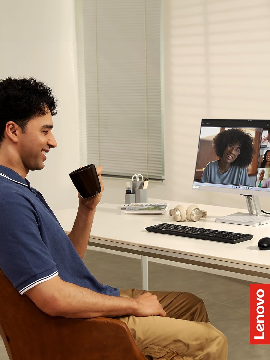 Lenovo GX31K80998 Wireless Keyboard and Mouse Combo Quiet