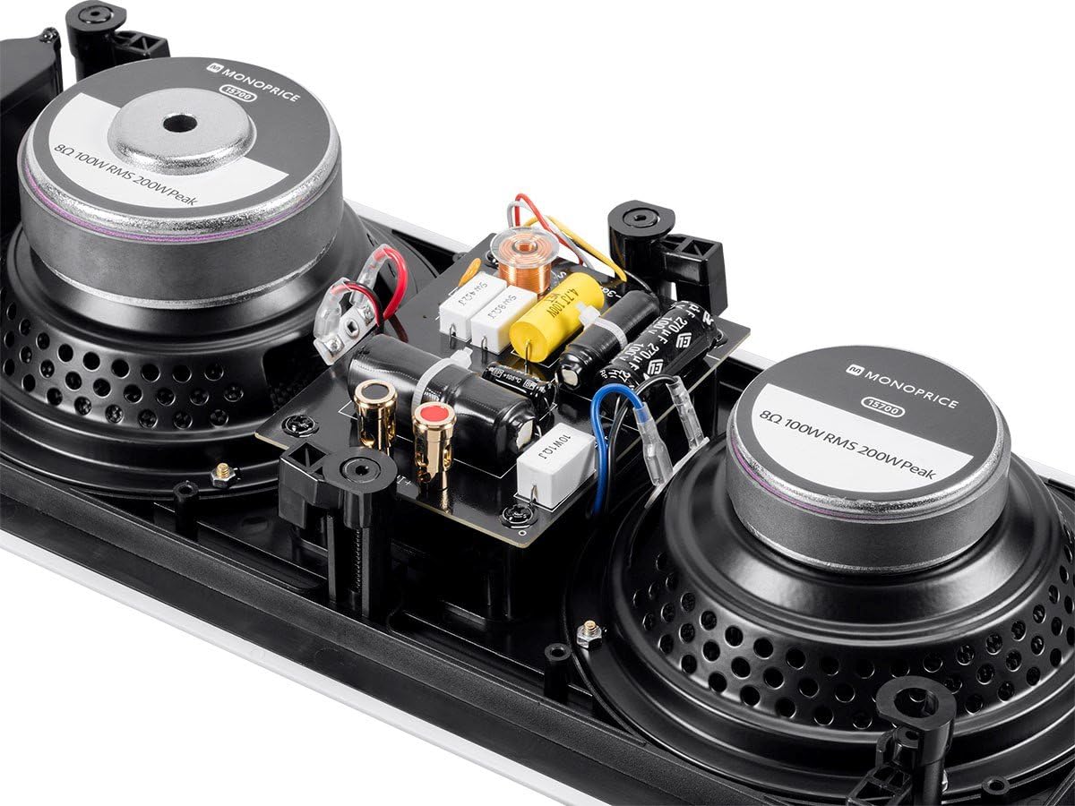 Monoprice 115700 6.5" Carbon Fiber In-Wall Speaker