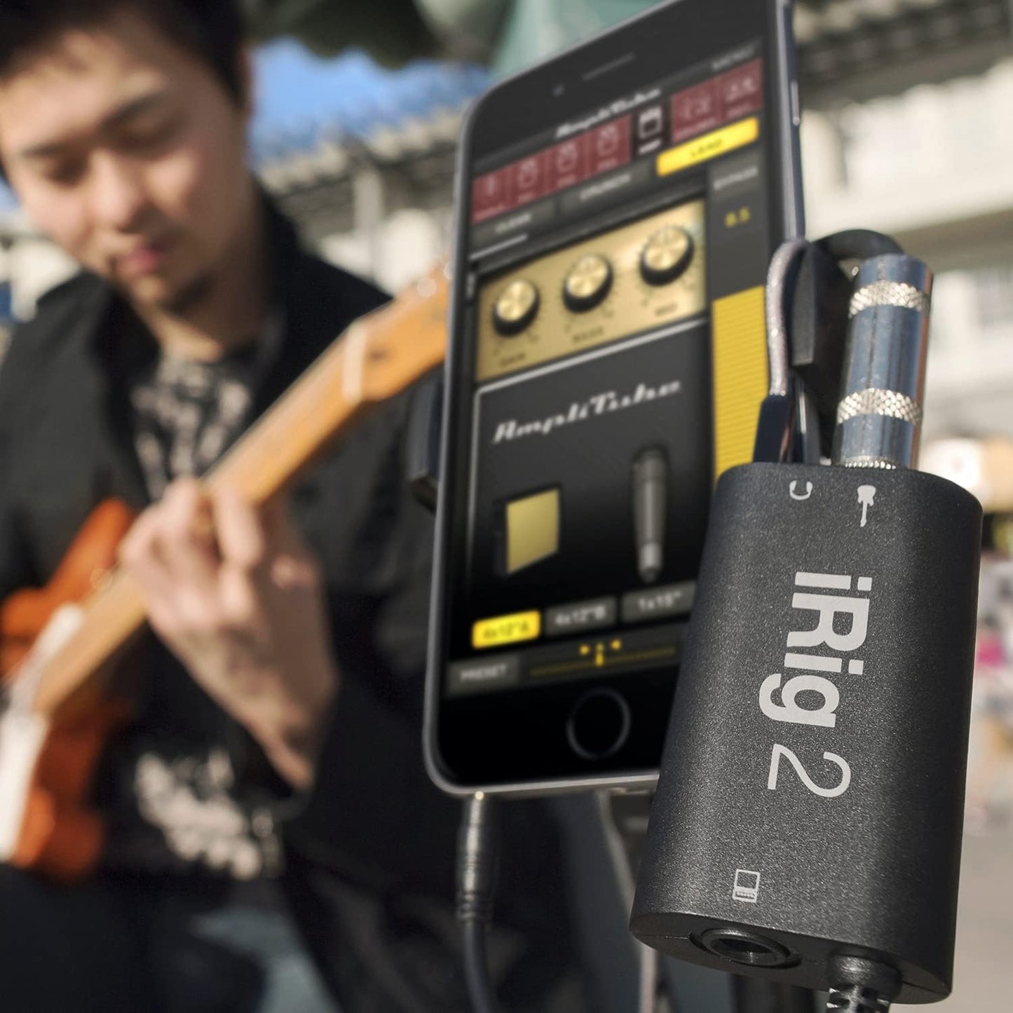 IK Multimedia IPIRIG2PLGIN - iRig 2 Guitar Interface - iOS/Android