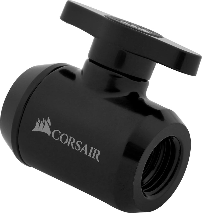 Corsair CX-9055020-WW Hydro X Series XF Black Ball Valve — main product image