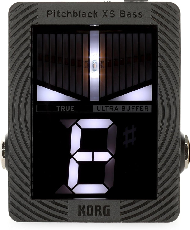 Korg PBXSBASS Pitchblack X Series Bass Guitar Pedal Tuner — main product image
