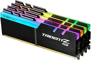 G.Skill F4-3200C14Q-32GTZR Trident Z RGB 32GB DDR4 3200MHz Memory Kit