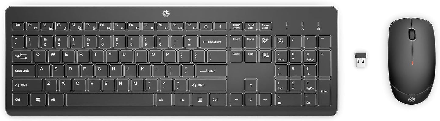 HP 18H24AA Wireless Keyboard and Mouse Combo