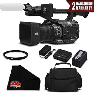 Panasonic AG-UX90PJ-6 4K/HD Professional Camcorder Bundle