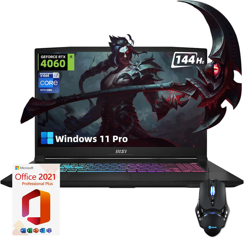 MSI Katana 17 i7 RTX 4060 144Hz Gaming Laptop — main product image