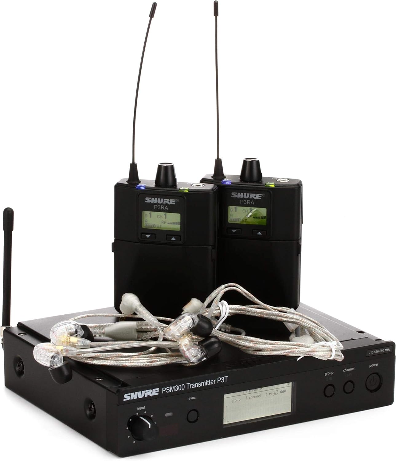 Shure P3TRA215TWP-J13 PSM300 Pro Wireless In-Ear Monitor System