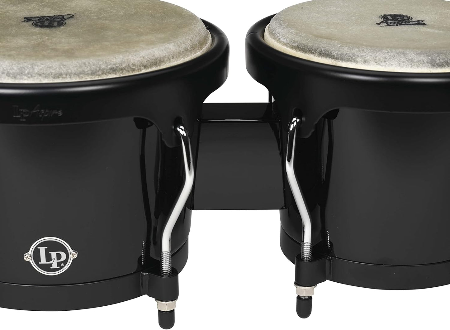 Latin Percussion LPA601F-BK Aspire Fiberglass Bongos Black