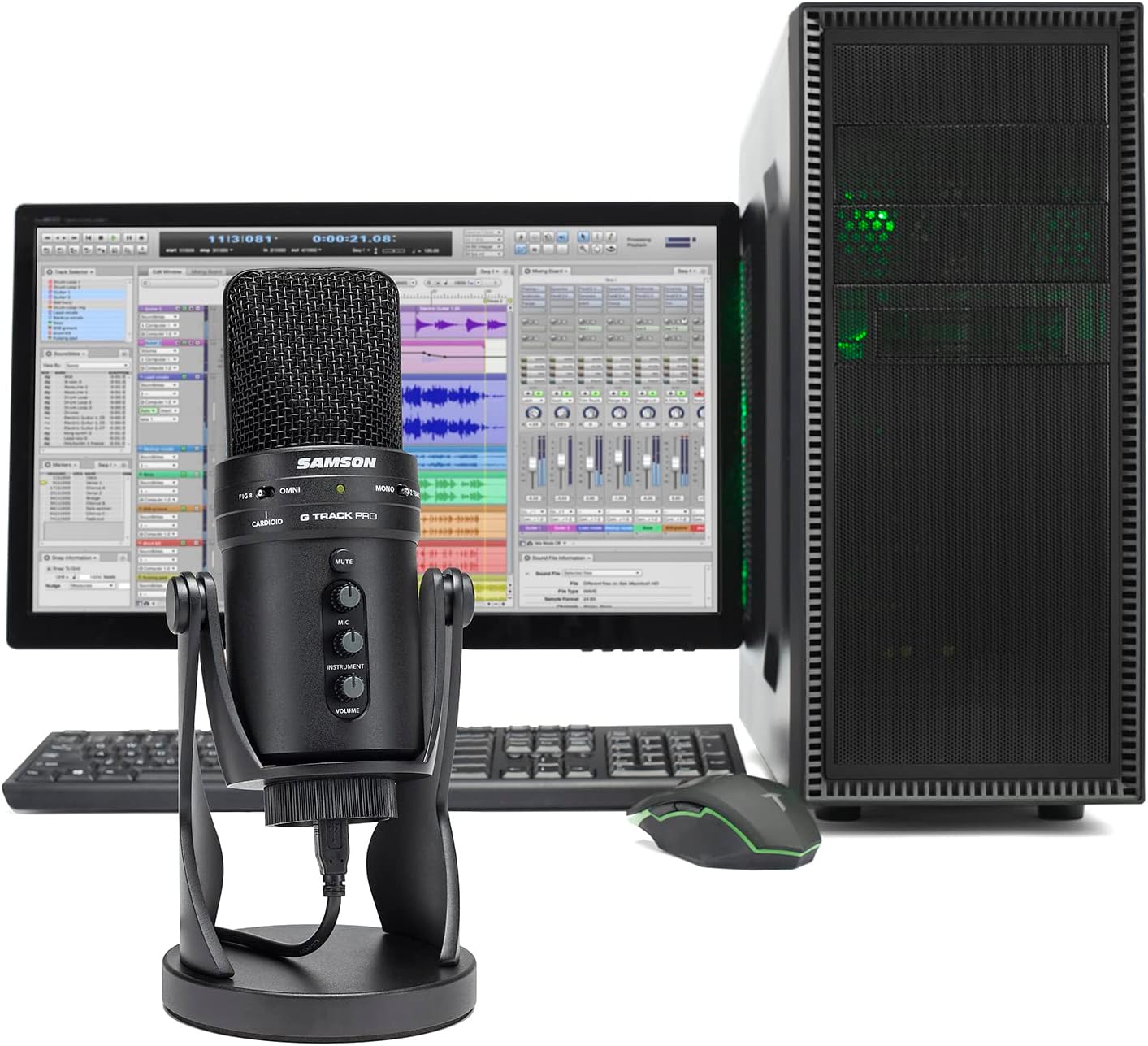 Samson G-Track Pro USB Condenser Recording Microphone