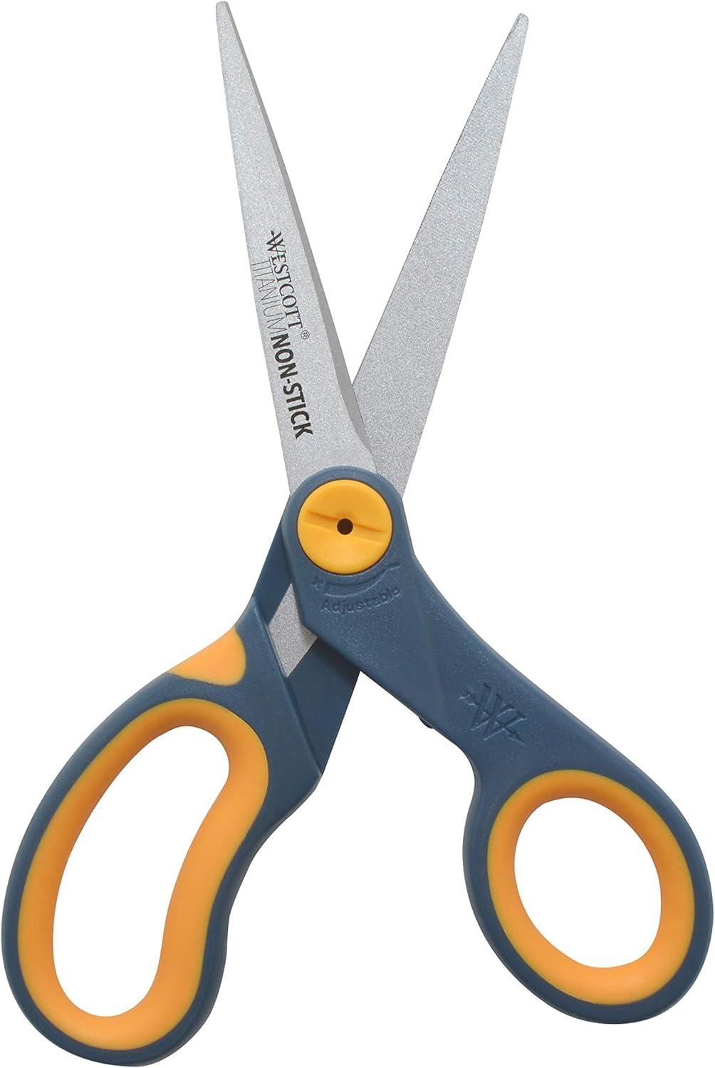 Westcott 16550 Titanium Non-Stick 8-inch Scissors 2-Pack