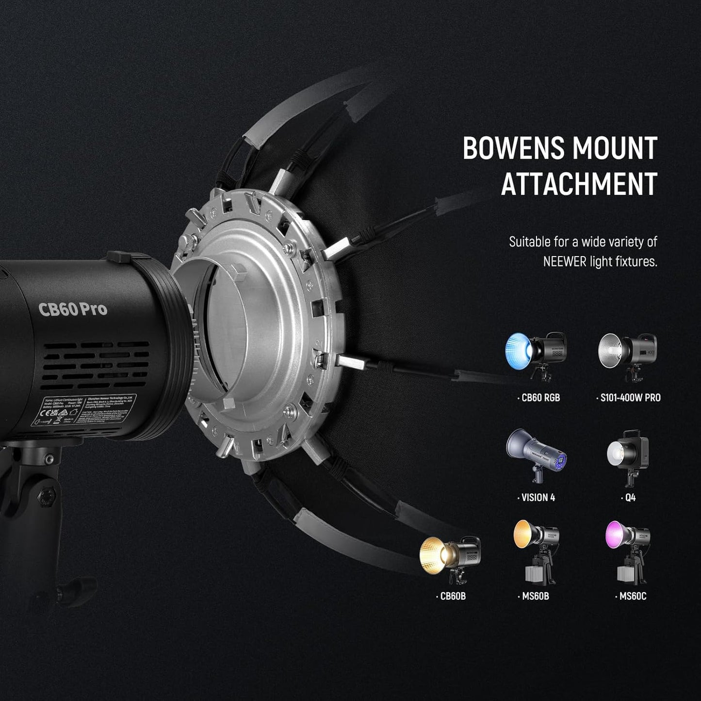 Neewer 10102478 17.7" Octagonal Softbox Bowens Mount