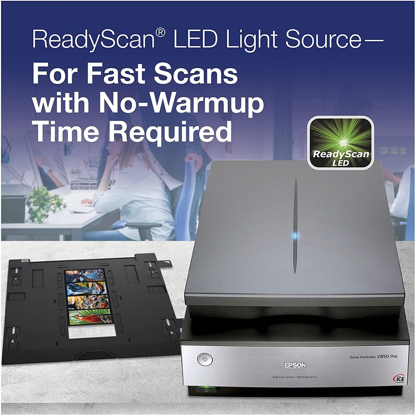 Epson B11B224201-N Perfection V850 Pro Photo Scanner (Renewed)