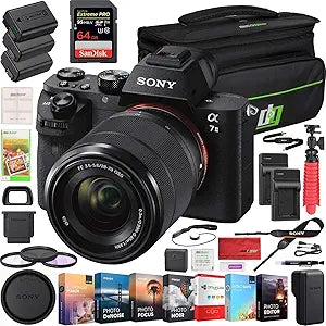 Sony E16SNILCE7M2KB Alpha a7 II Mirrorless Camera Kit