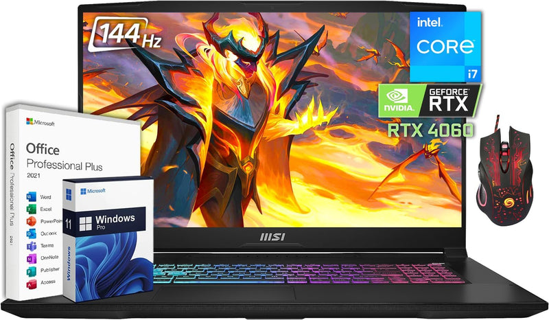 MSI KATANA1713835 RTX 4060 Gaming Laptop 64GB RAM — main product image