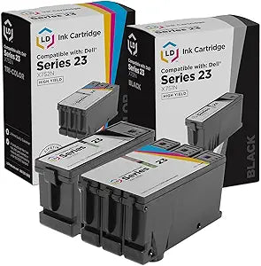 Dell 23 LD Compatible Ink Cartridge 2-Pack — main product image