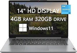 Lenovo 82V60022US Ideapad 1 14" HD Laptop Bundle