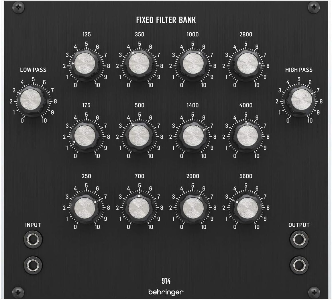 Behringer 914 FIXED FILTER BANK Eurorack Analog Filter Module
