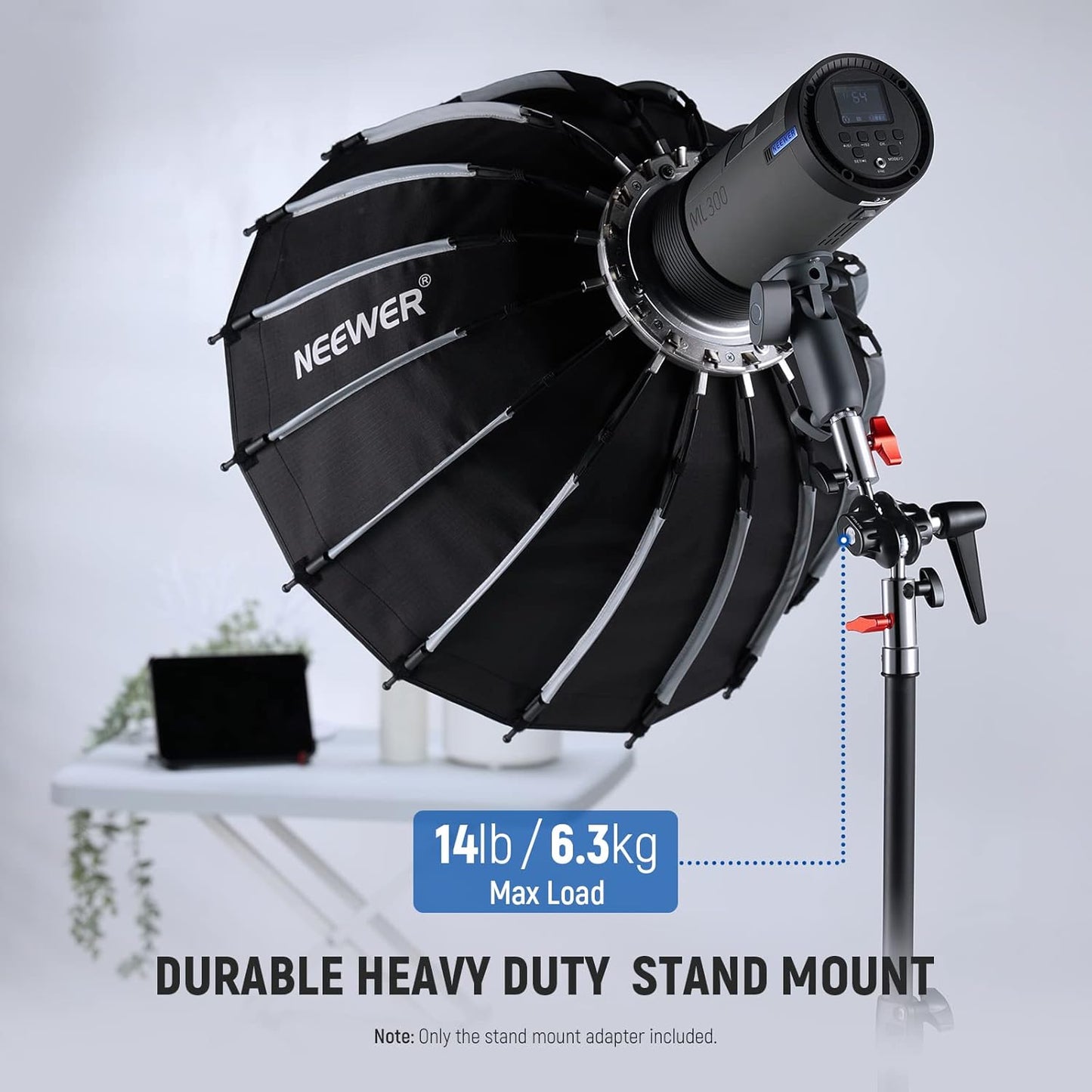 Neewer UA020 Heavy Duty Light Stand Adapter