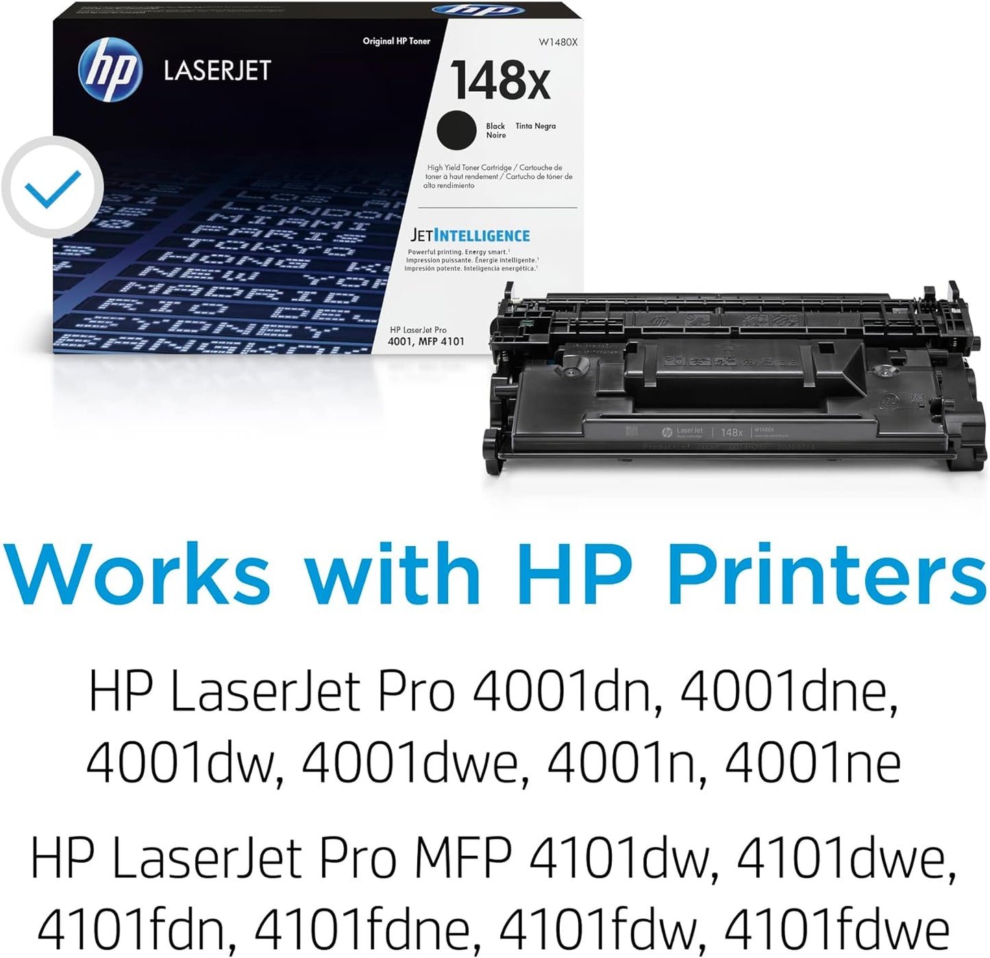 HP W1480X 148X Black Original Laserjet Toner Cartridge
