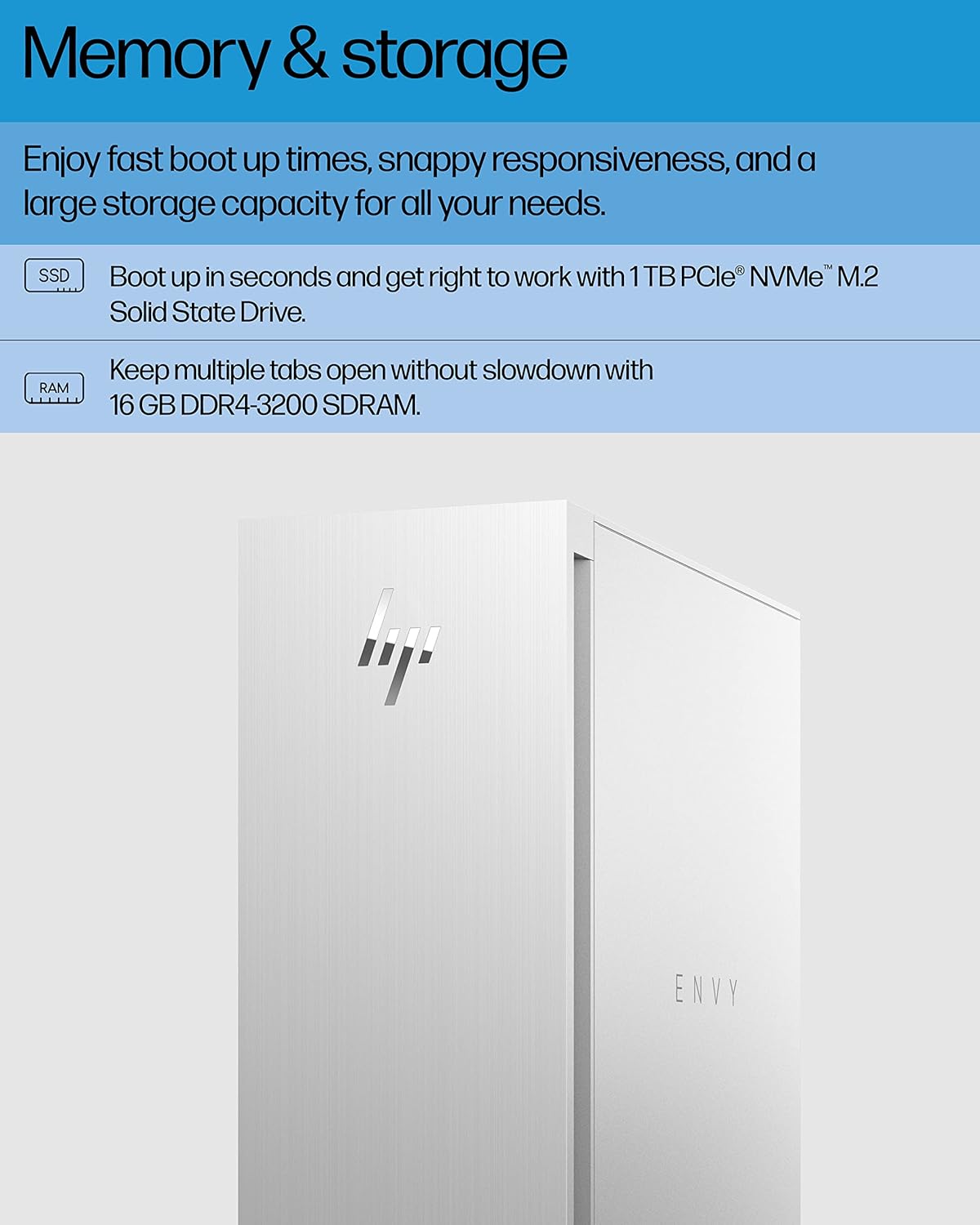 HP 319Q4AA#ABA Envy Desktop RTX 3070 i9 16GB 1TB SSD