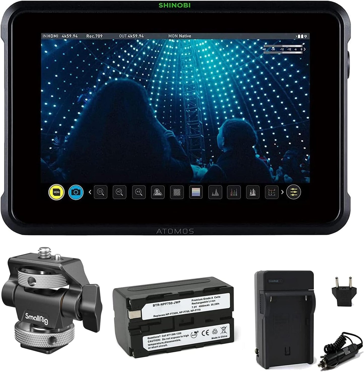Atomos Shinobi 7" 4K HDMI Monitor Kit