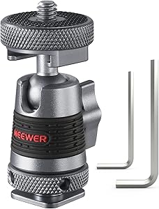 Neewer 10101050 Mini Ball Head Cold Shoe Mount ST44