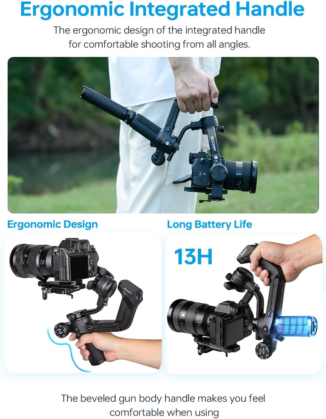 FeiyuTech PN-54T7-801Z SCORP 2 AI Camera Stabilizer