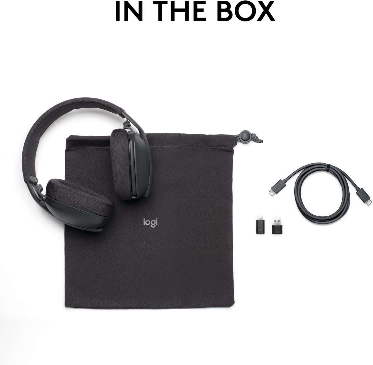 Logitech 981-001198 Zone Vibe Wireless Noise-Canceling Headphones