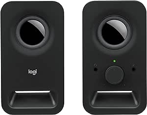 Logitech 980-000802 Z150 Multimedia Stereo Speakers - Black