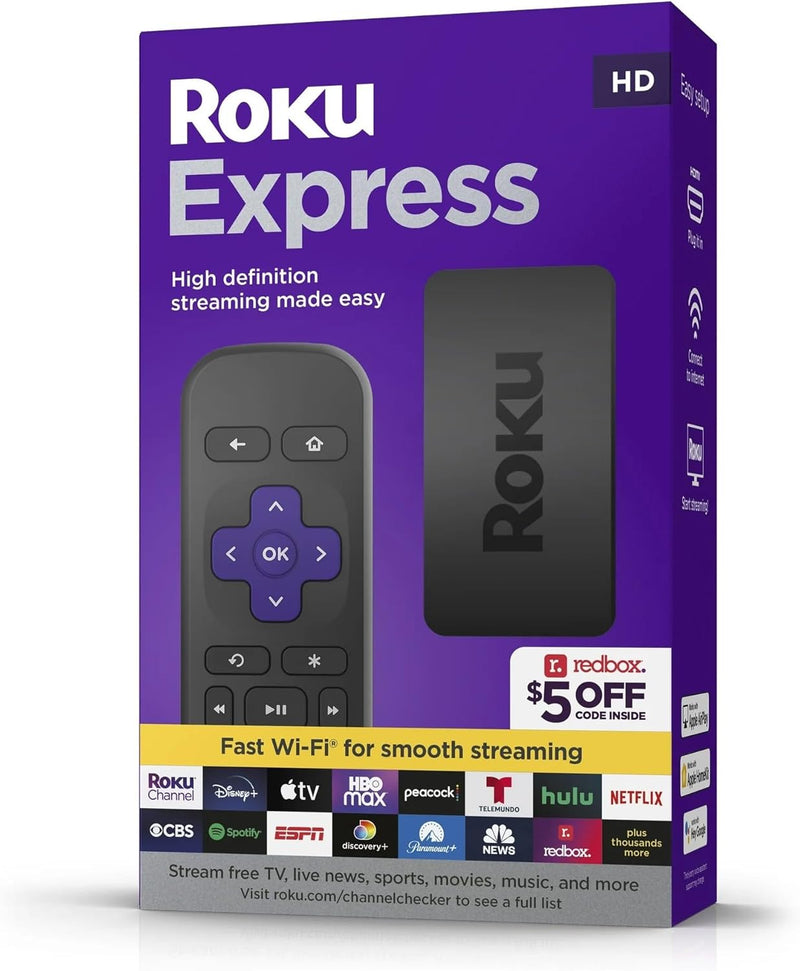 Roku 3960R Express HD Streaming Media Player w/ HDMI — main product image