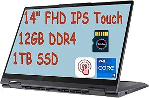 Lenovo Yoga 7i 2-in-1 i7 12GB 1TB SSD Touchscreen Laptop — main product image