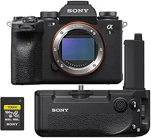 Sony Alpha 1 Mirrorless Camera Bundle Grip & 160GB CFexpress