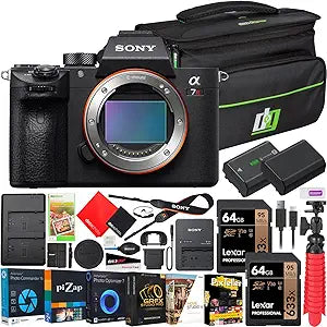 Sony E7SNILCE7RM3AB a7R III Full Frame Camera Bundle