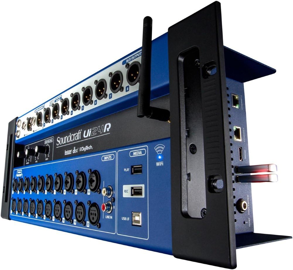 Soundcraft Ui24R Digital Mixer & USB Recorder (Renewed)