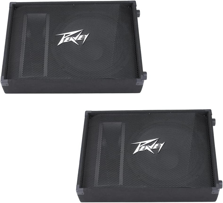 Peavey PEV13-570670 PV15M Pro Audio Stage Monitor Pair