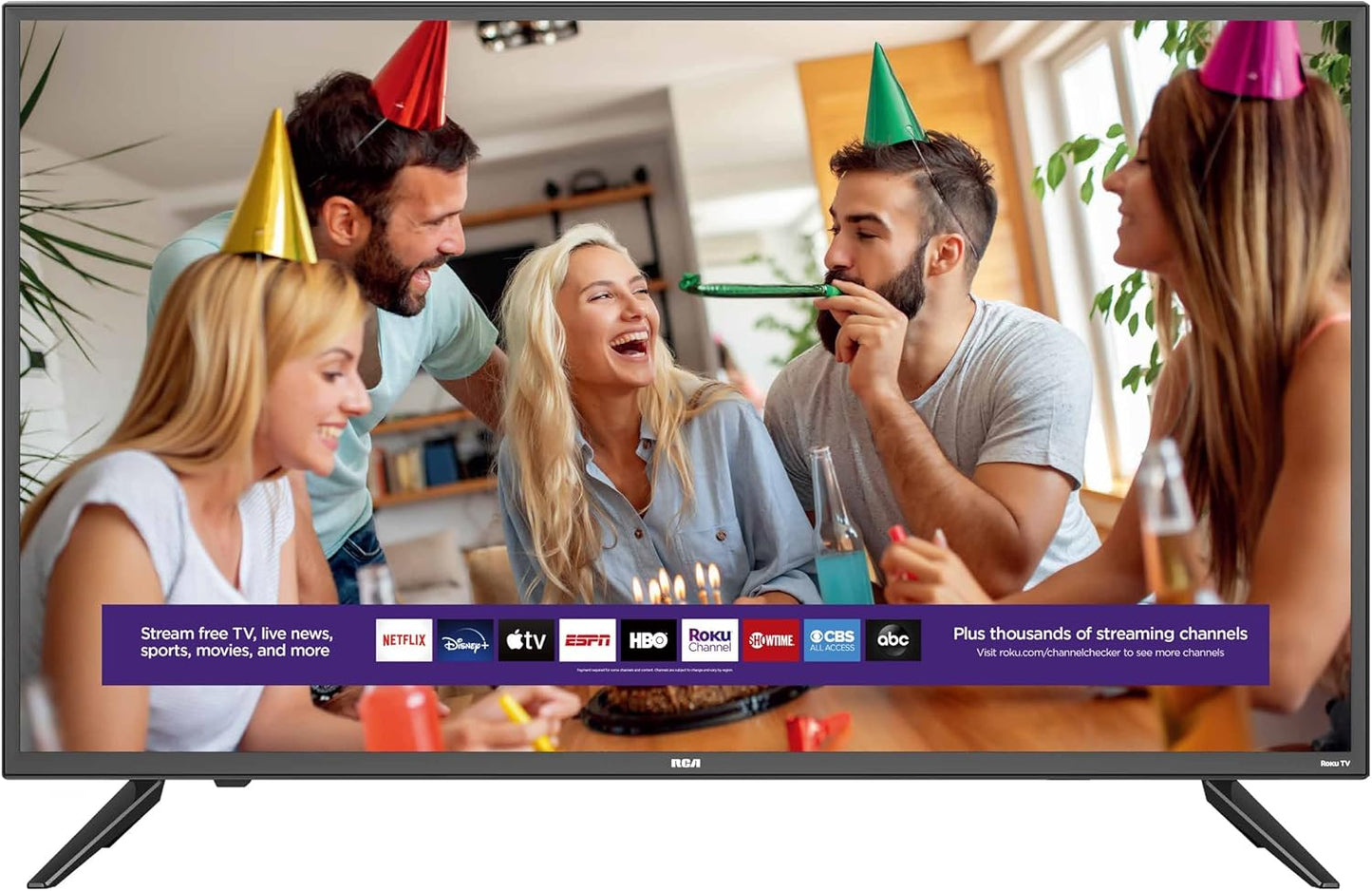 RCA RTR4061 40-Inch Roku Smart LED HD TV (Renewed)