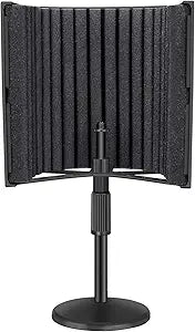 Neewer 40099075 Tabletop Microphone Isolation Shield