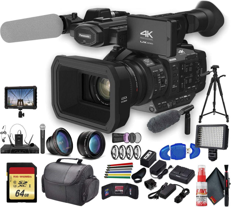 Panasonic 6PANAGUX180GP5 AG-UX180 4K Camcorder Professional Bundle — main product image