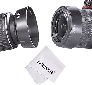 Neewer 90083614@@##2 Camera Lens Hood HB-35 for Nikon 18-55mm