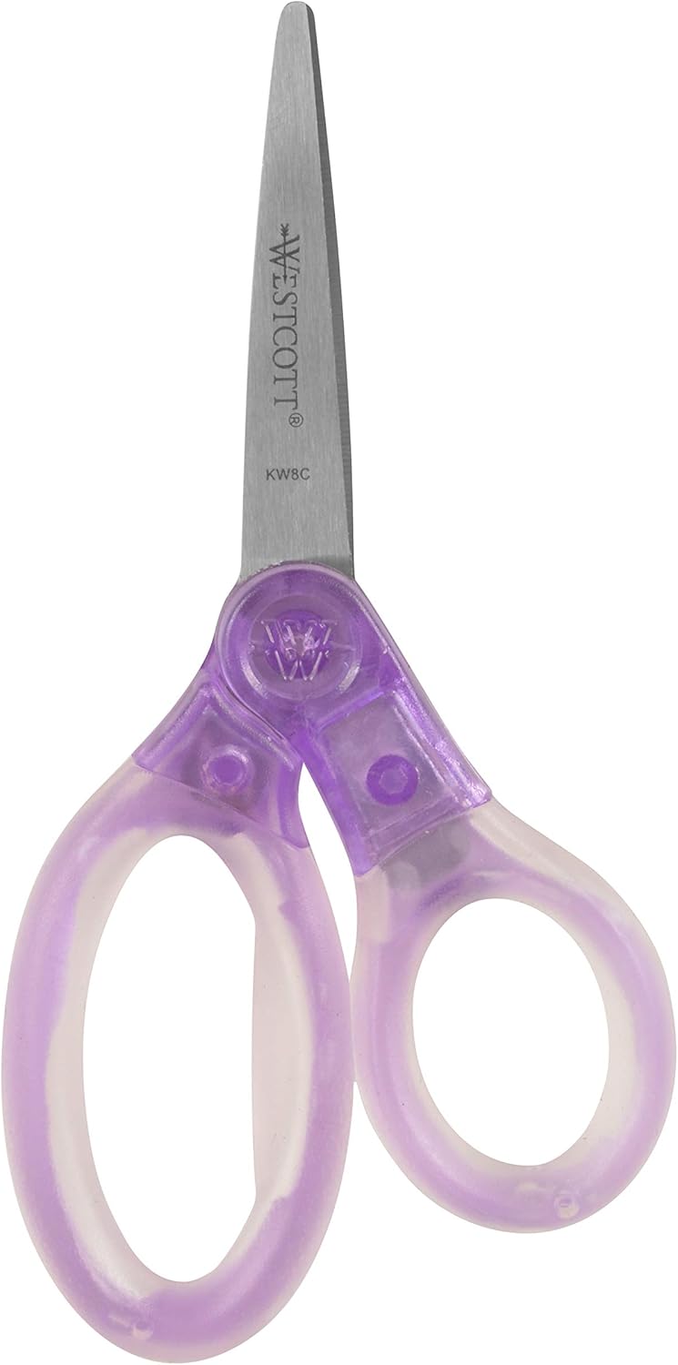 Westcott 67550 Jellies 5" Kids Scissors 12 Pack